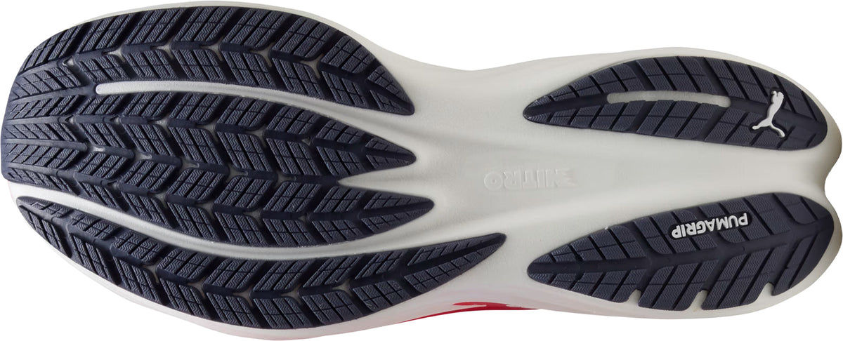 Puma Velocity Nitro 5 WIDE FIT Mens Running Shoes - White