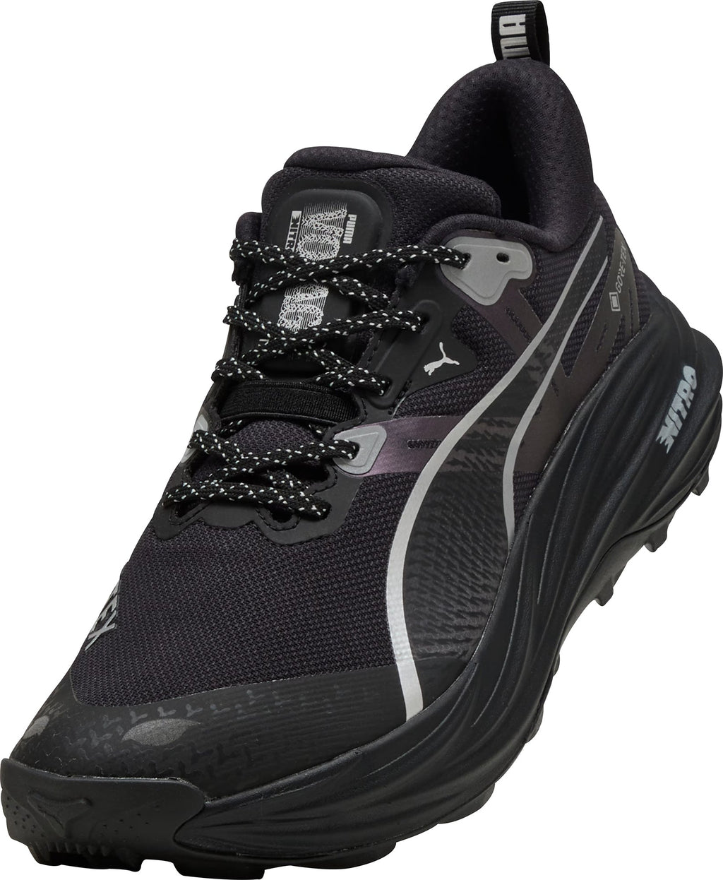 Puma Voyage Nitro 4 GORE-TEX Mens Trail Running Shoes - Black