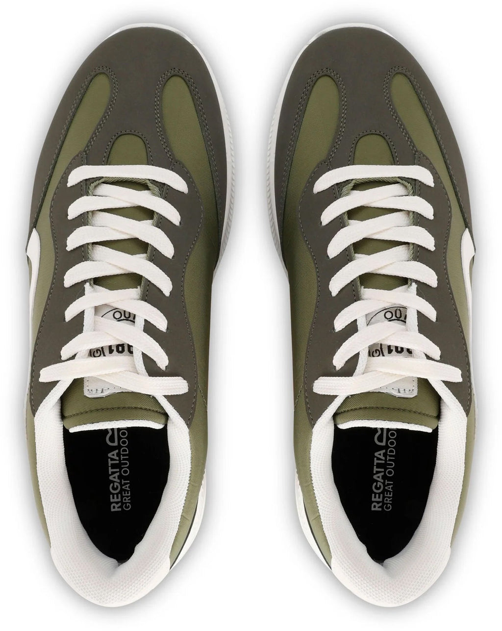 Regatta Marine Retro Mens Shoes - Green