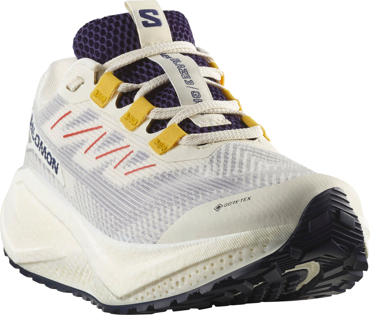 Salomon Aero Blaze 3 GRVL GORE-TEX Womens Trail Running Shoes - White