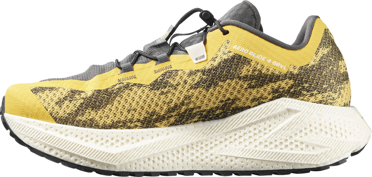Salomon Aero Glide 4 GRVL Mens Trail Running Shoes - Yellow