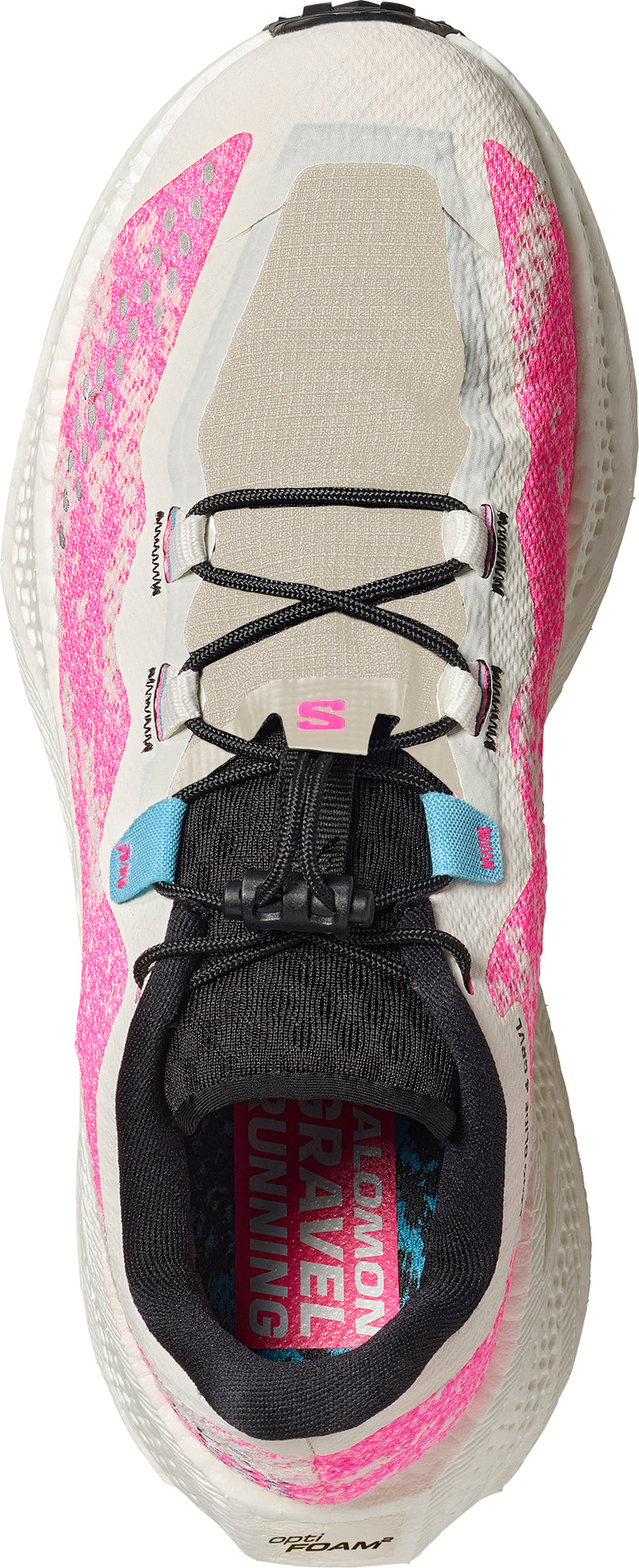 Salomon Aero Glide 4 GRVL Womens Trail Running Shoes - Cream