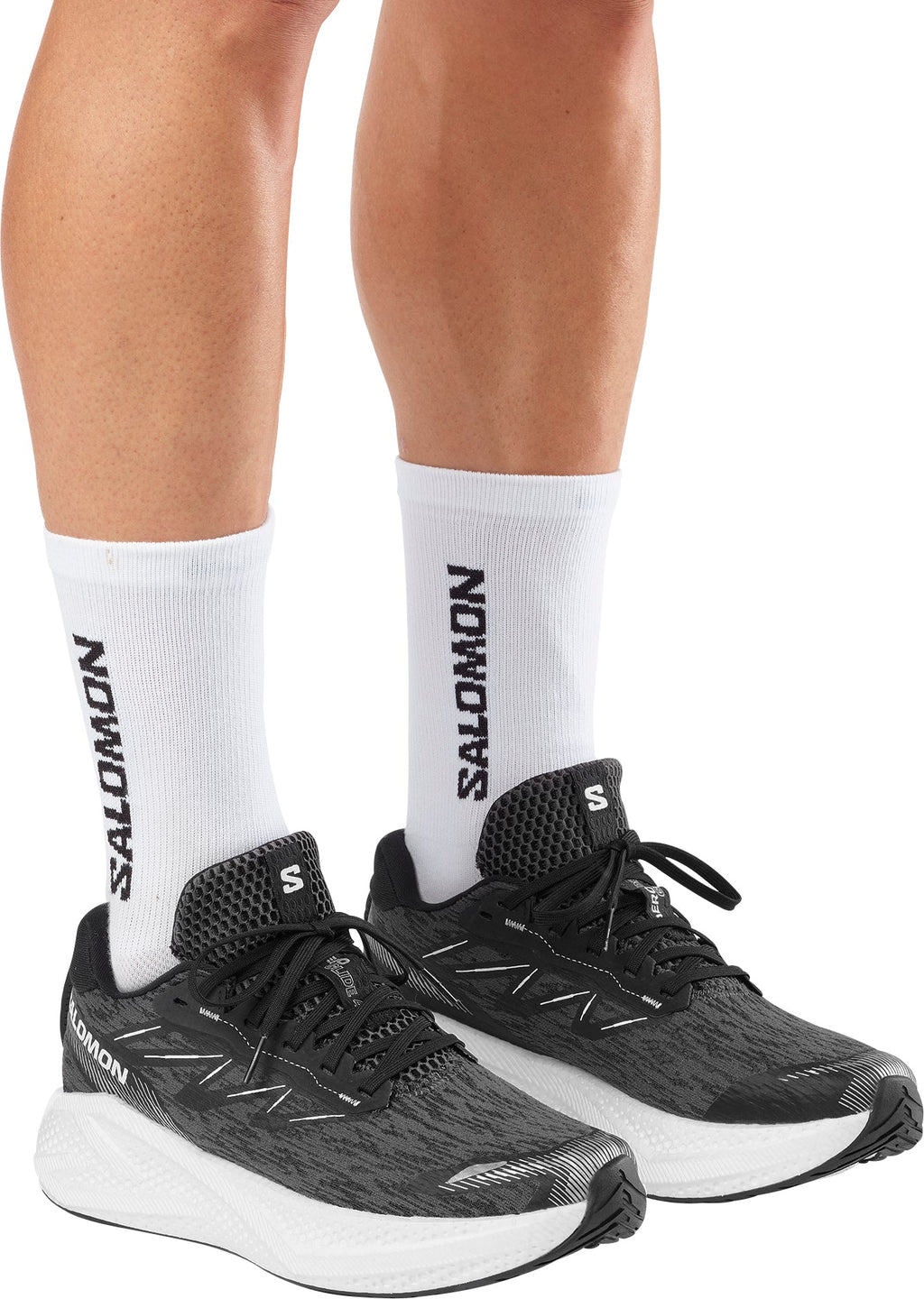 Salomon Aero Glide 4 Mens Running Shoes - Black