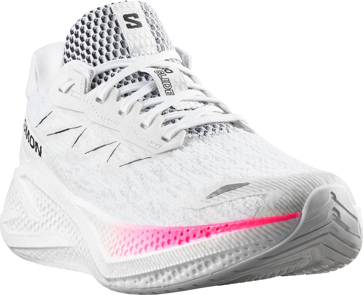 Salomon Aero Glide 4 Mens Running Shoes - White