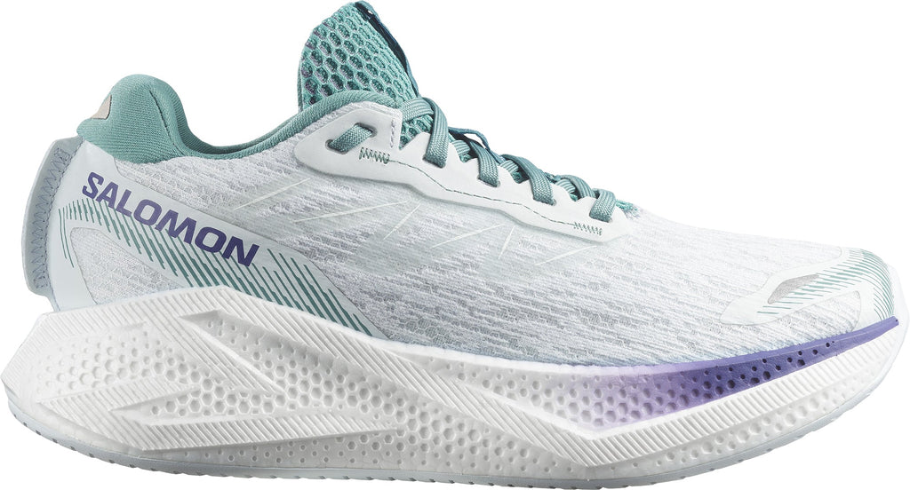 Salomon Aero Glide 4 Womens Running Shoes - White