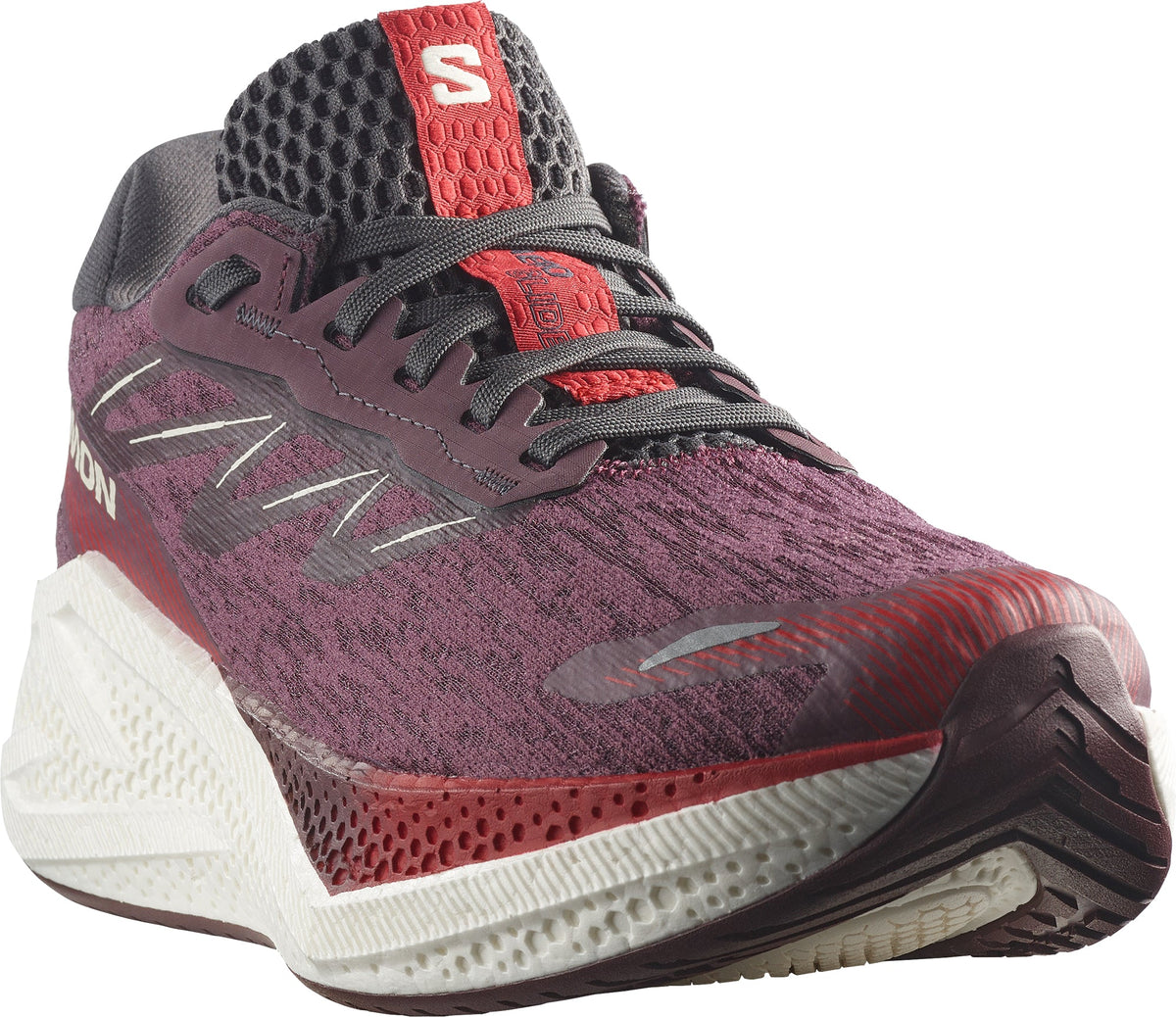 Salomon Aero Glide 4 Womens Running Shoes - Red