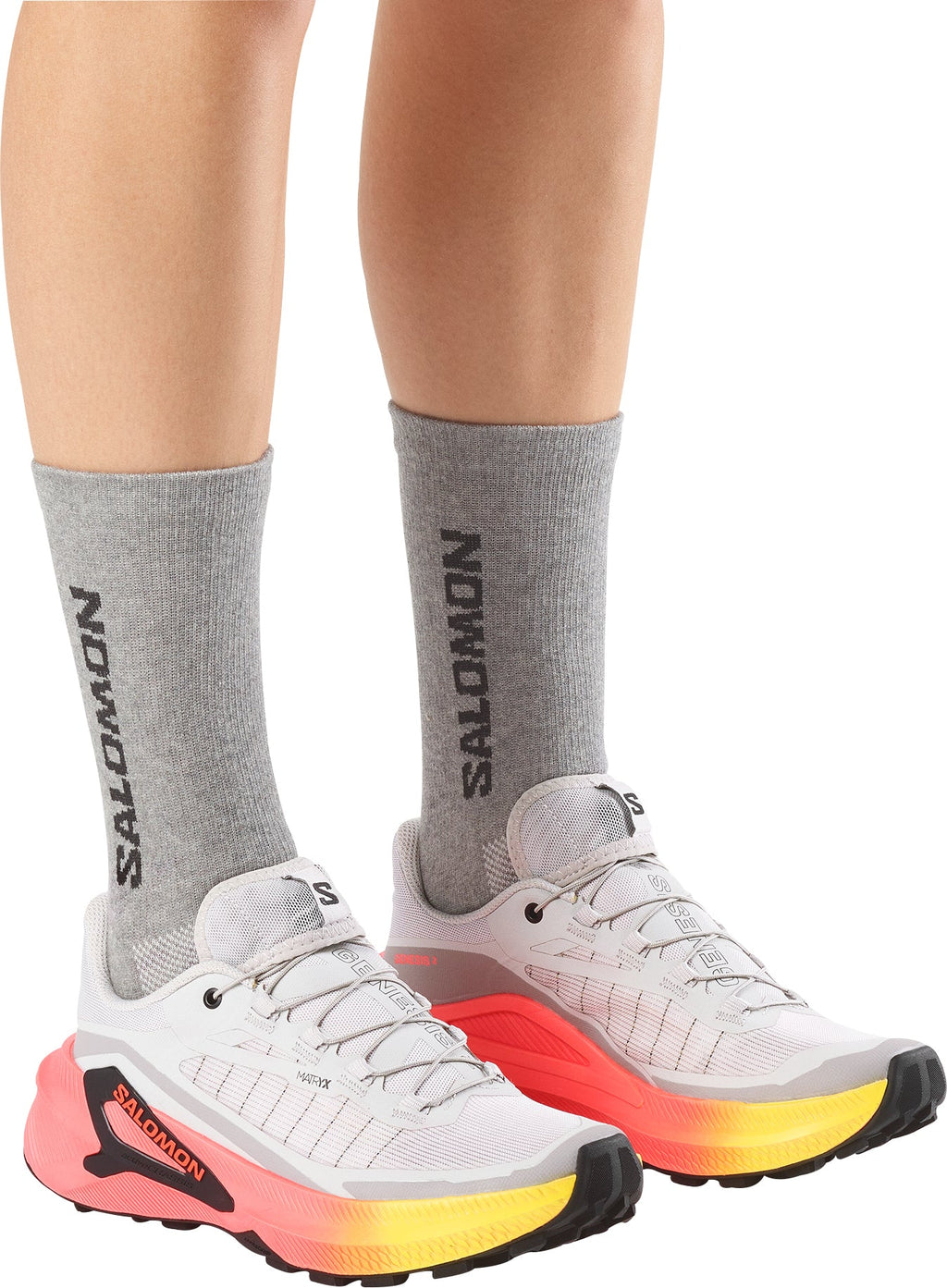 Salomon Genesis 2 Womens Trail Running Shoes - Grey