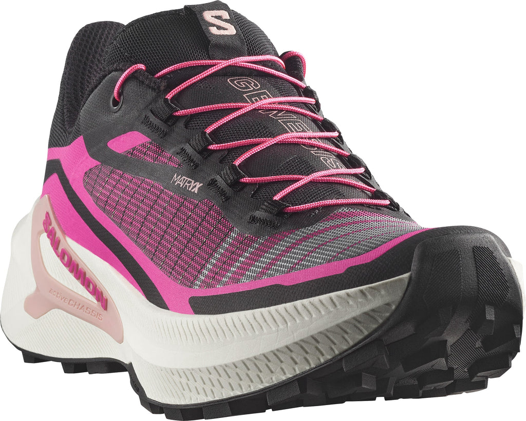 Salomon Genesis 2 Womens Trail Running Shoes - Black