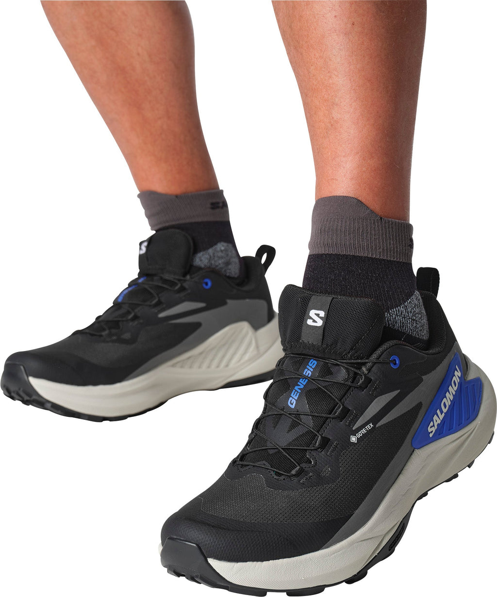 Salomon Genesis GORE-TEX Mens Trail Running Shoes - Black