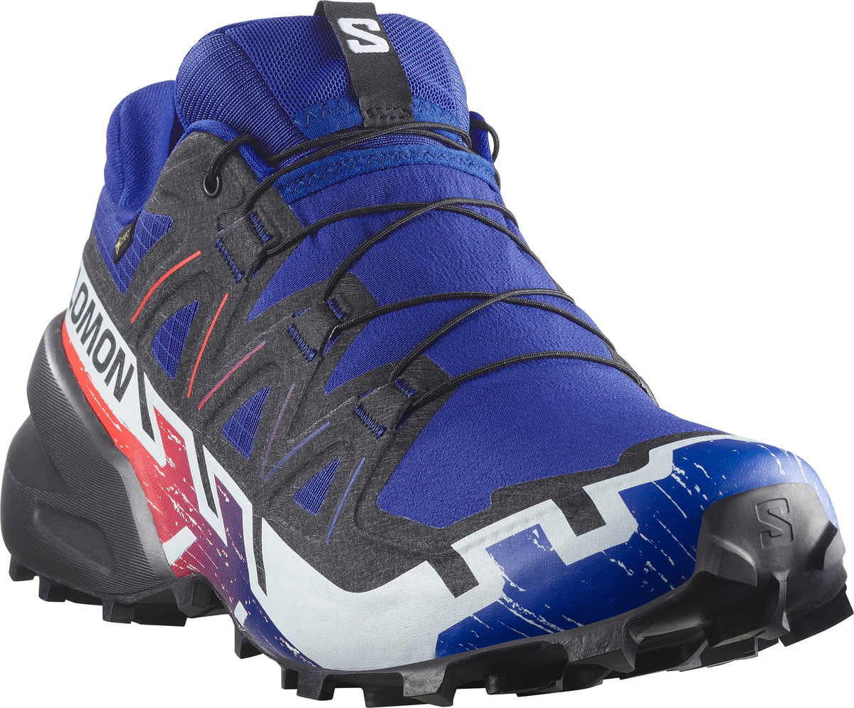Salomon Speedcross 6 GORE-TEX Mens Trail Running Shoes - Blue