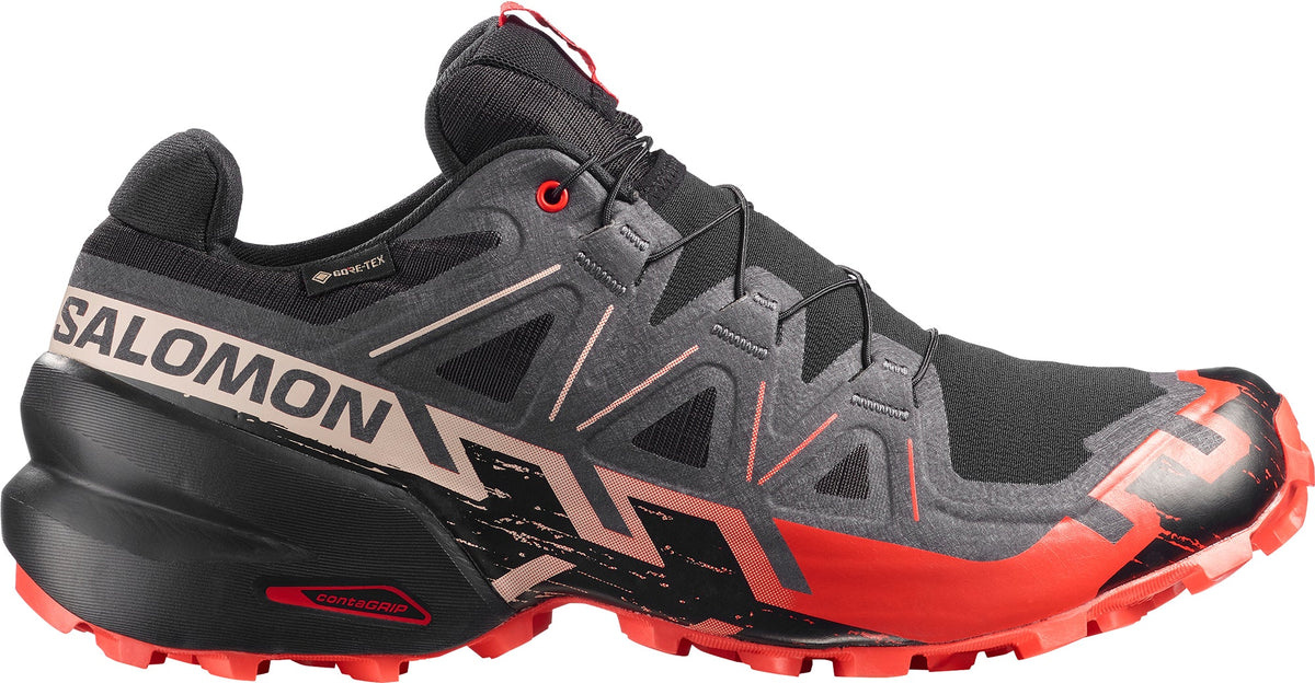 Salomon Speedcross 6 GORE-TEX Mens Trail Running Shoes - Black