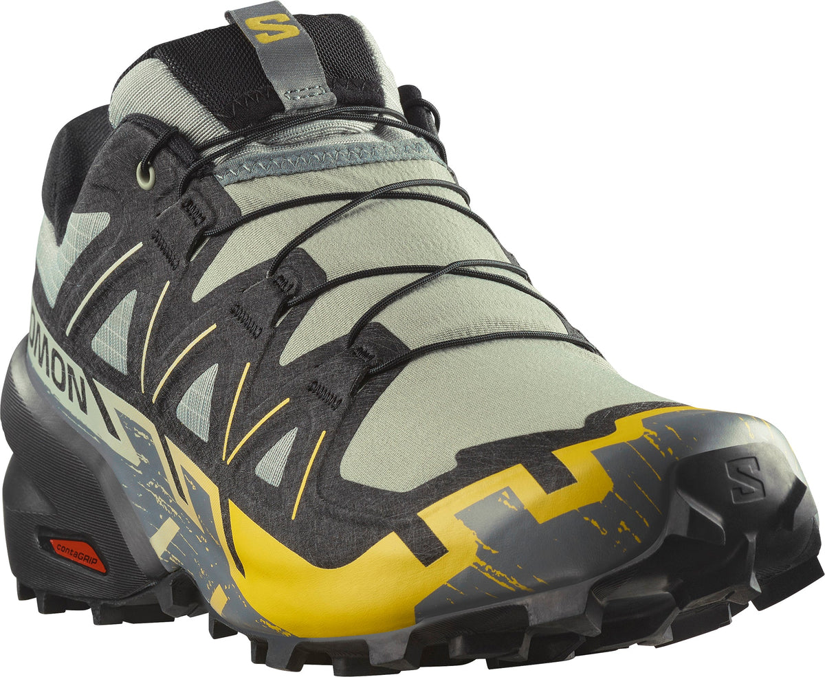 Salomon Speedcross 6 Mens Trail Running Shoes - Green