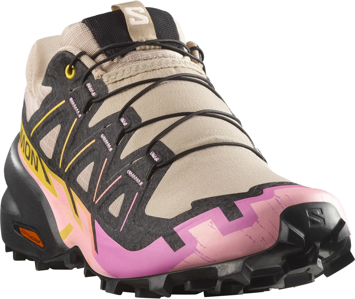 Salomon Speedcross 6 Womens Trail Running Shoes - Brown