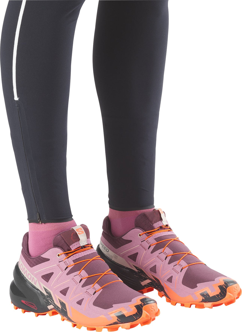 Salomon Speedcross 6 Womens Trail Running Shoes - Pink