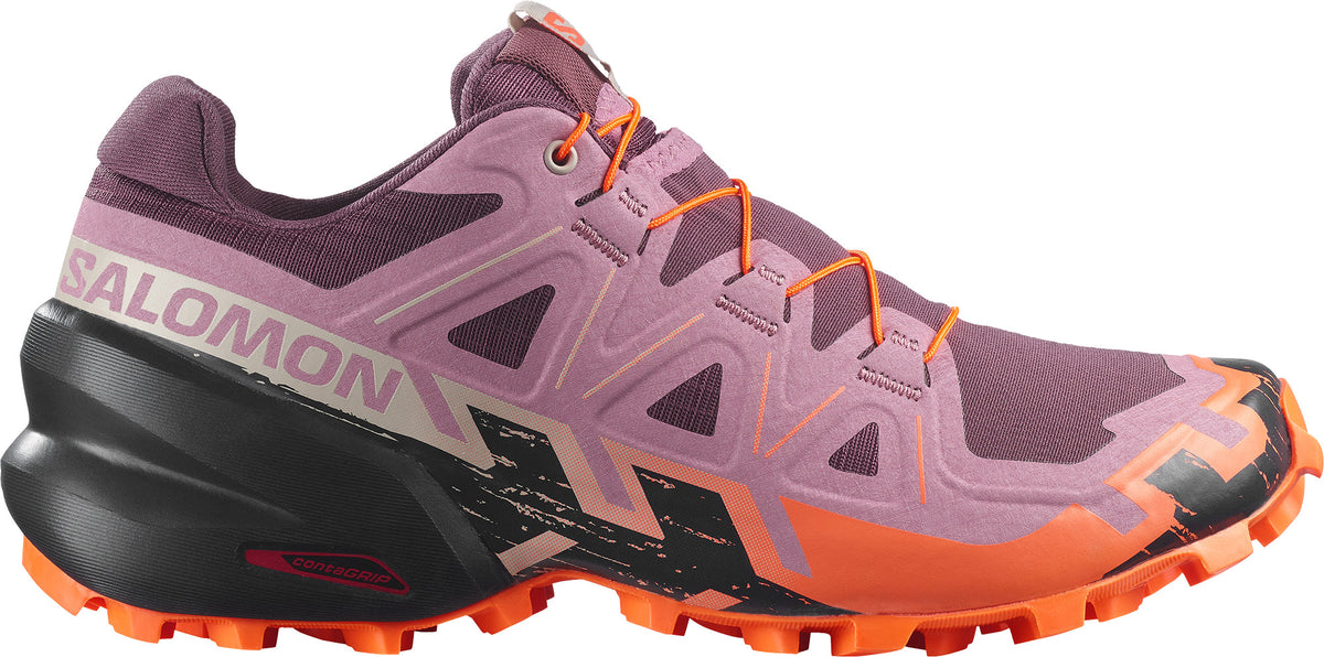 Salomon Speedcross 6 Womens Trail Running Shoes - Pink