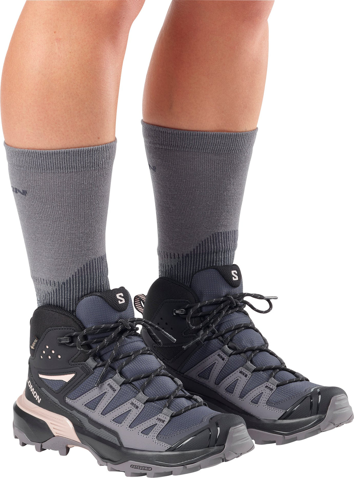 Salomon X Ultra 360 Mid GORE-TEX Womens Walking Boots - Grey