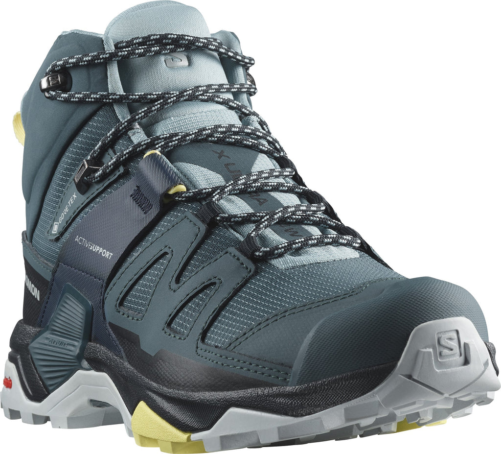 Salomon X Ultra 4 Mid GORE-TEX Womens Walking Boots - Blue