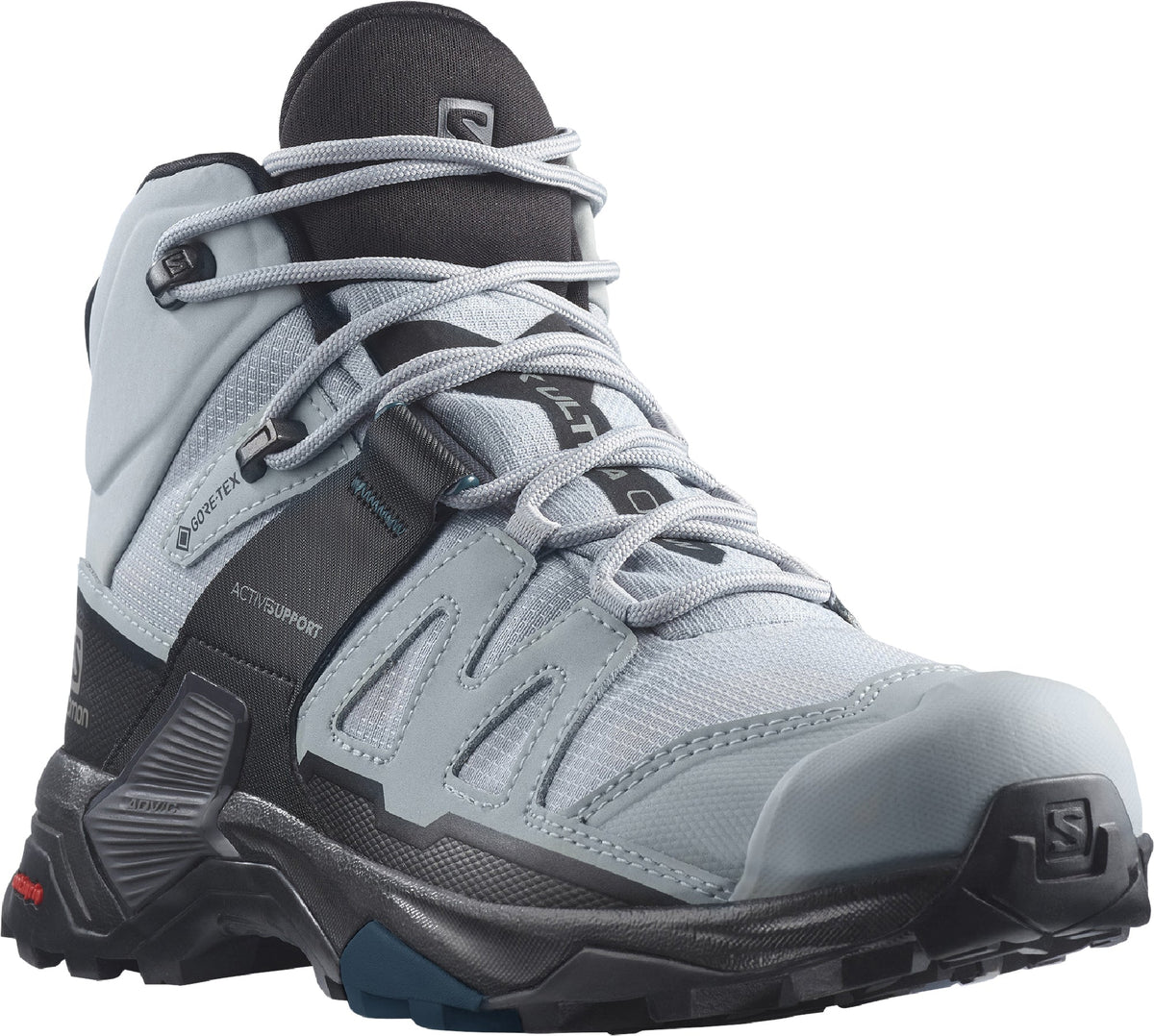 Salomon X Ultra 4 Mid GORE-TEX WIDE FIT Womens Walking Boots - Blue