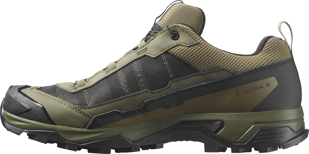 Salomon X Ultra 5 GORE-TEX Mens Walking Shoes - Green