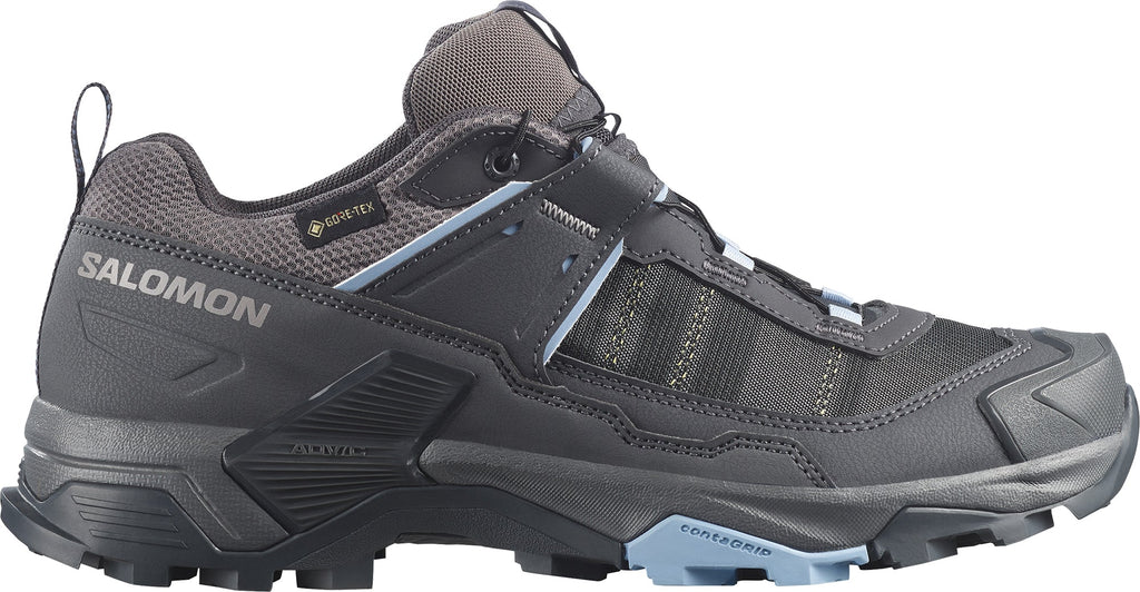 Salomon X Ultra 5 GORE-TEX Womens Walking Shoes - Grey