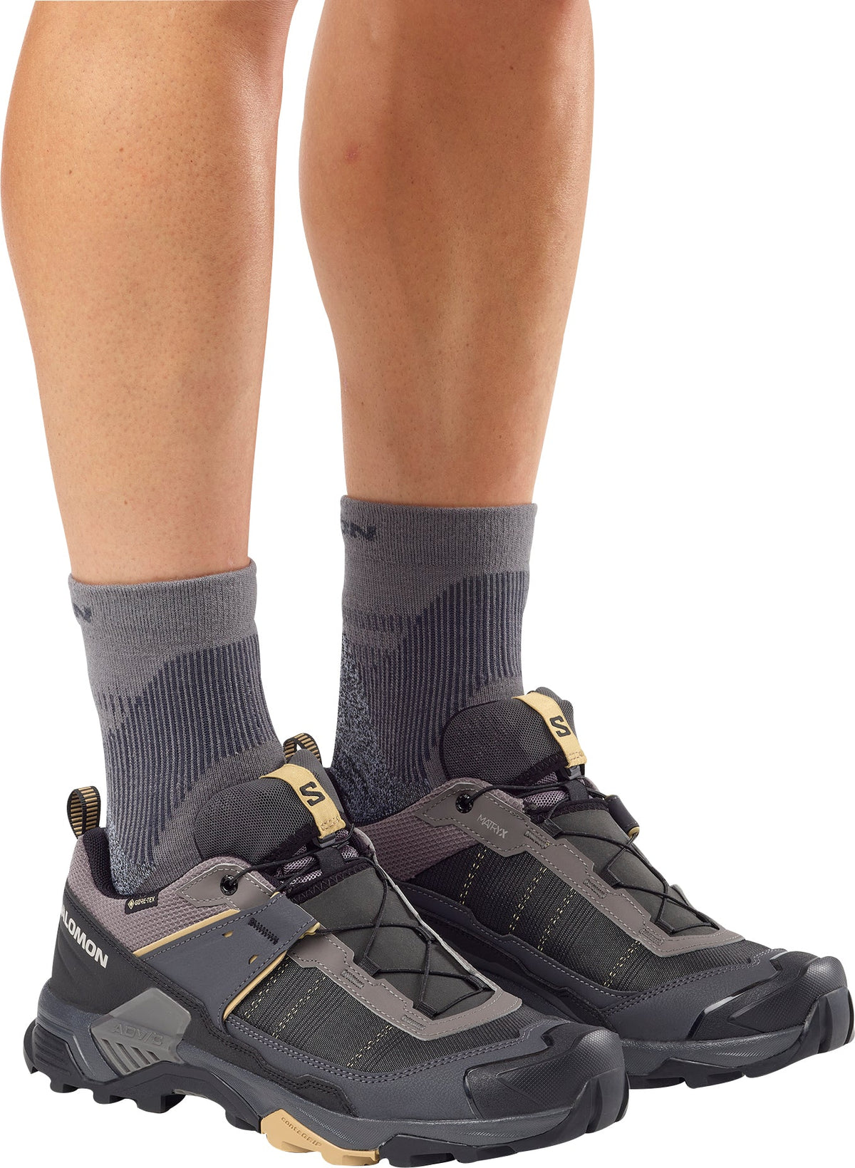 Salomon X Ultra 5 GORE-TEX Mens Walking Shoes - Grey