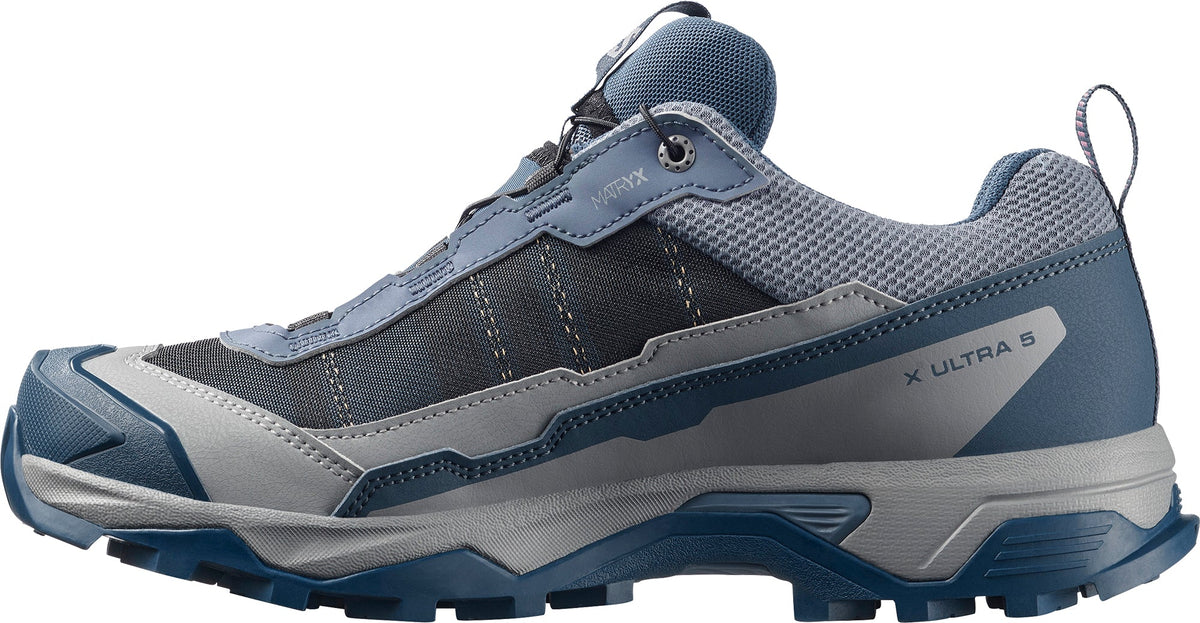 Salomon X Ultra 5 GORE-TEX Womens Walking Shoes - Blue