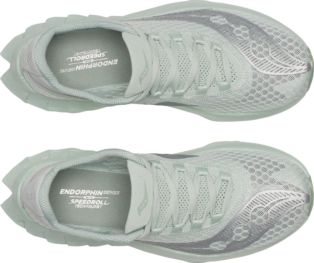 Saucony Endorphin Pro 4 Womens Running Shoes - Green