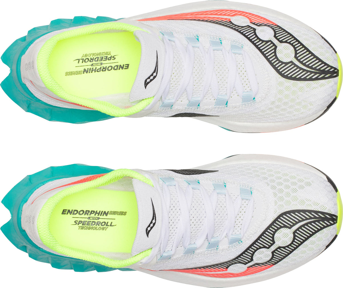 Saucony Endorphin Pro 4 Womens Running Shoes - White