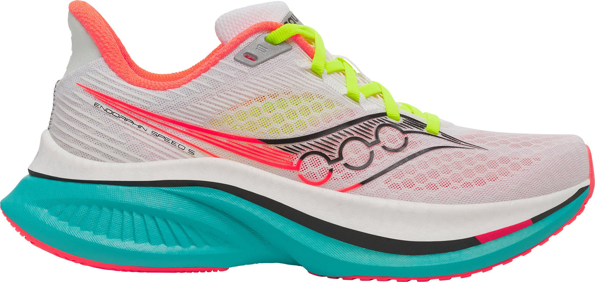 Saucony Endorphin Speed 5 Womens Running Shoes - White