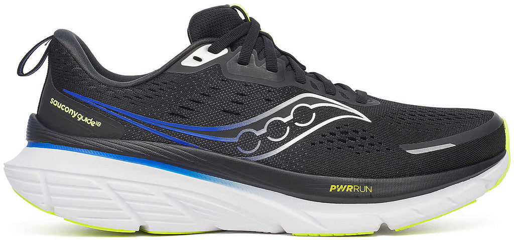Saucony Guide 18 Mens Running Shoes - Black
