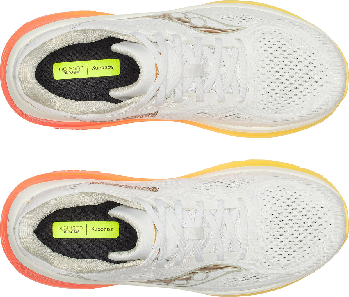 Saucony Guide 19 Mens Running Shoes - White
