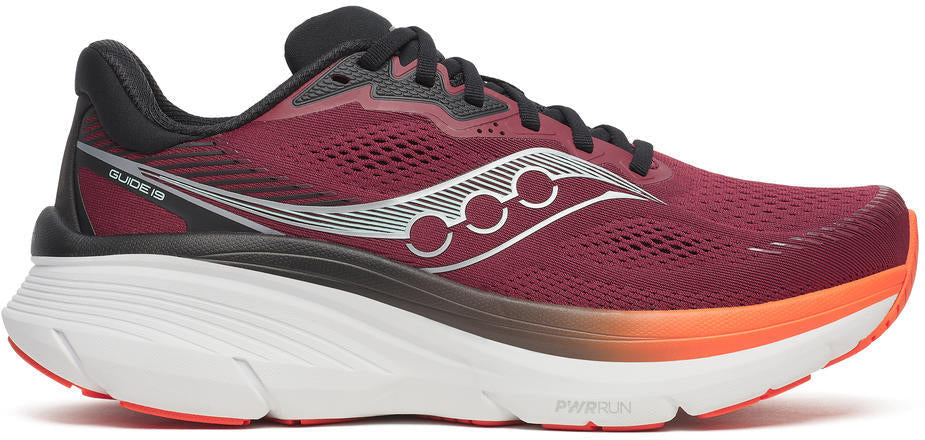 Saucony Guide 19 Mens Running Shoes - Red