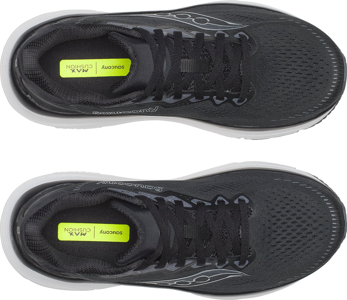 Saucony Guide 19 WIDE FIT Womens Running Shoes - Black