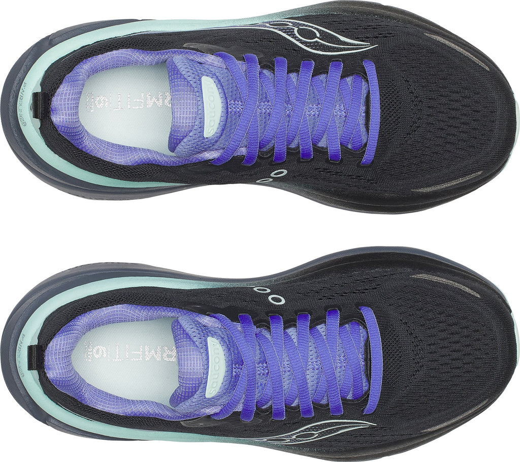 Saucony Hurricane 25 Womens Running Shoes - Black