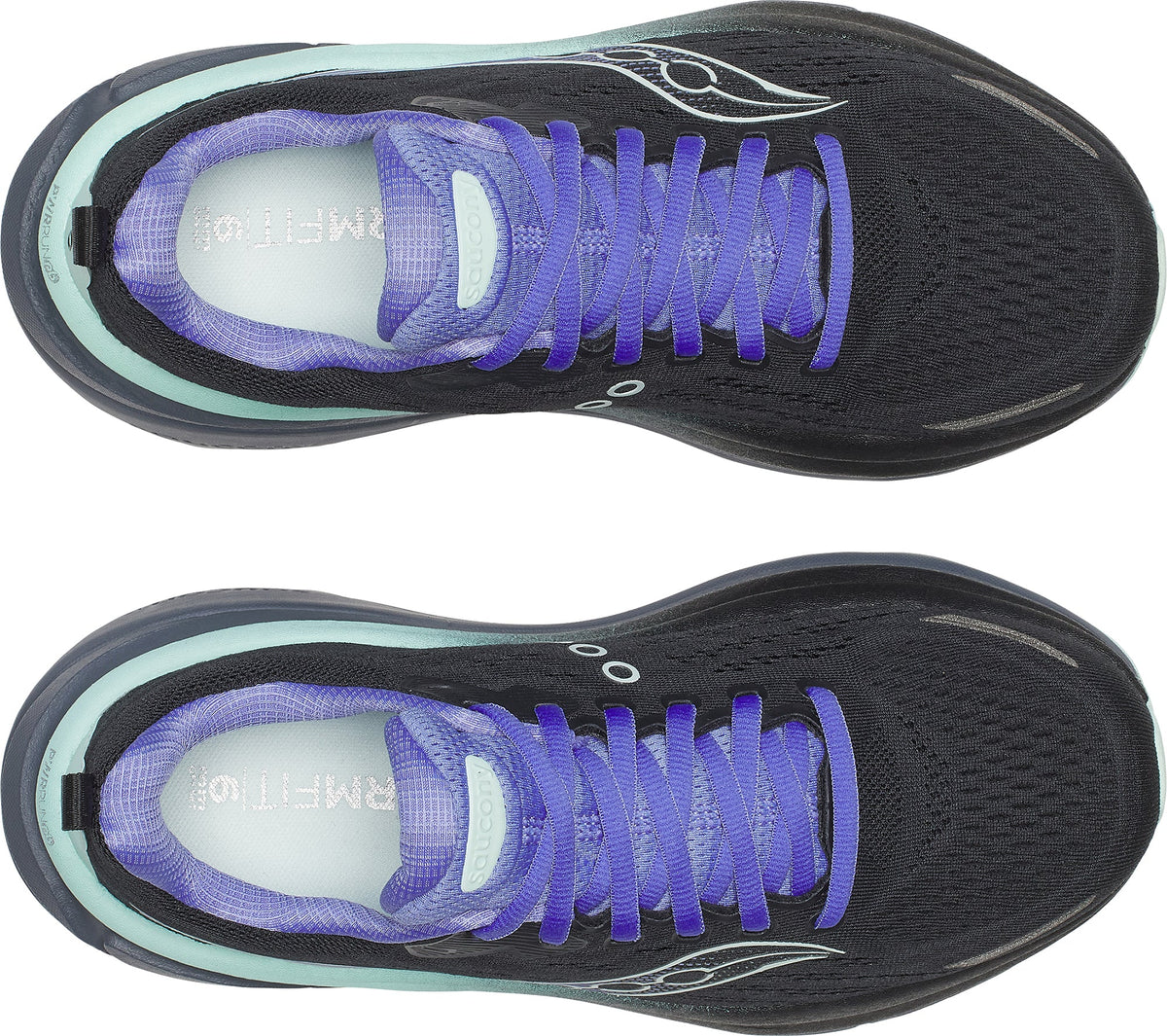Saucony Hurricane 25 Womens Running Shoes - Black