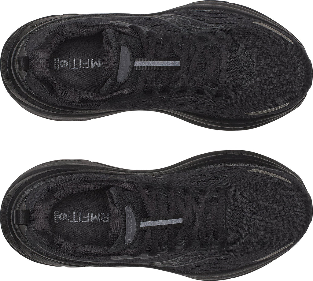 Saucony Hurricane 25 Womens Running Shoes - Black