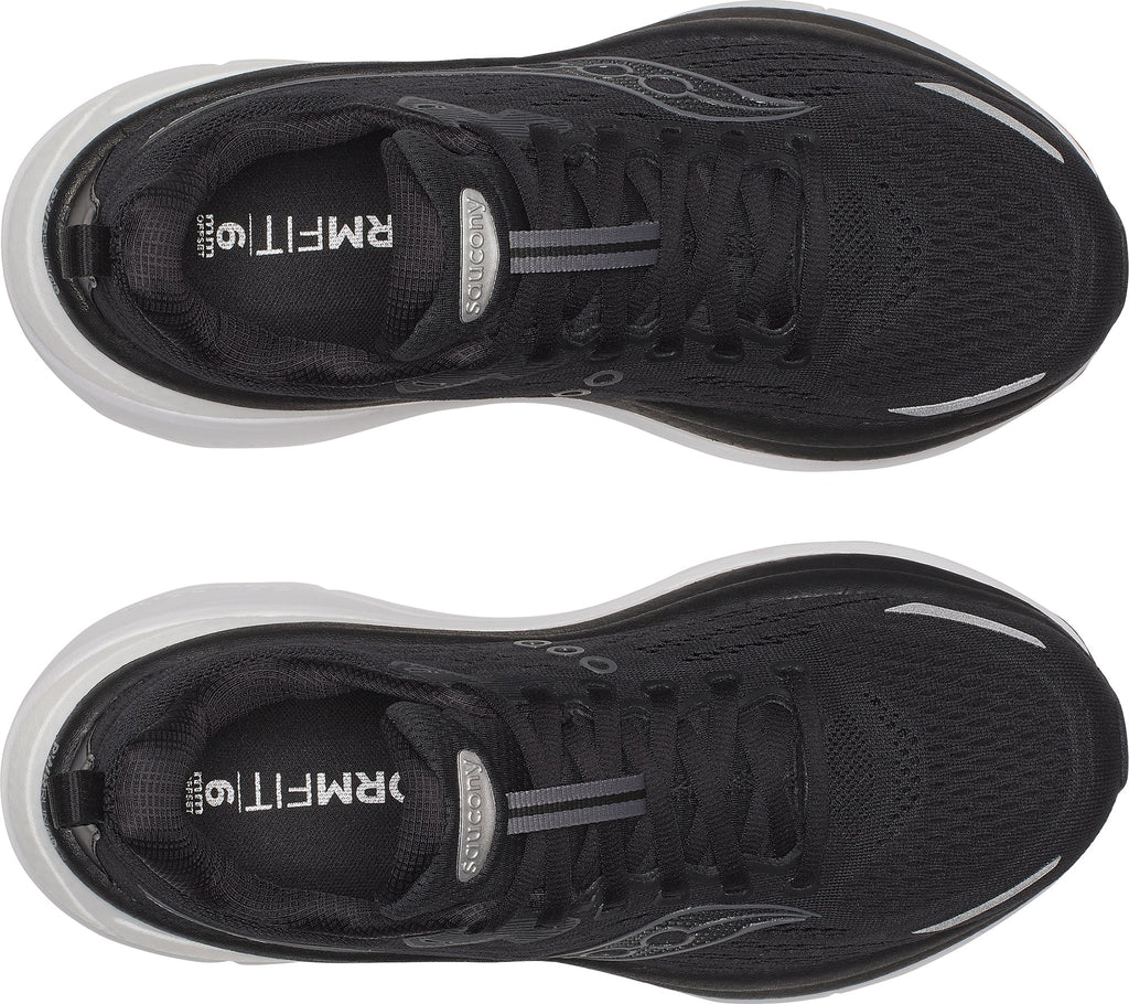 Saucony Hurricane 25 WIDE FIT Womens Running Shoes - Black