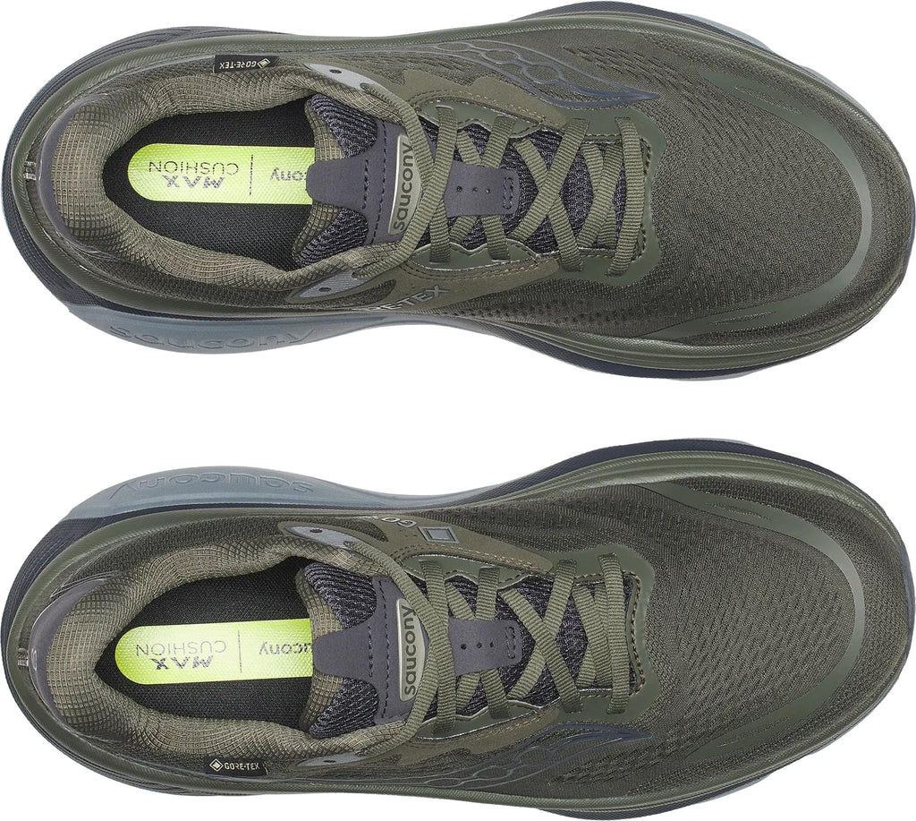 Saucony Hurricane 26 GORE-TEX Mens Running Shoes - Green