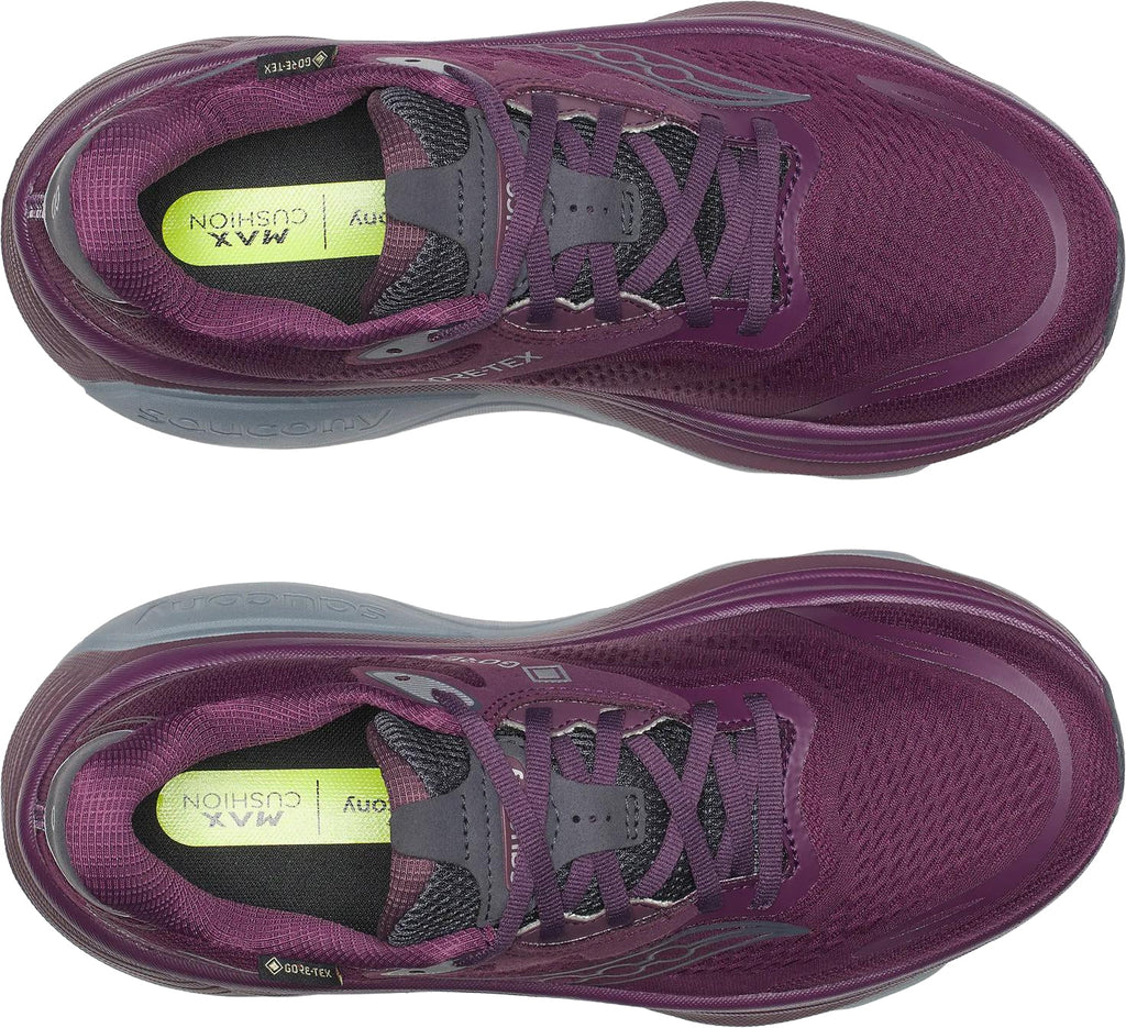 Saucony Hurricane 26 GORE-TEX Womens Running Shoes - Purple