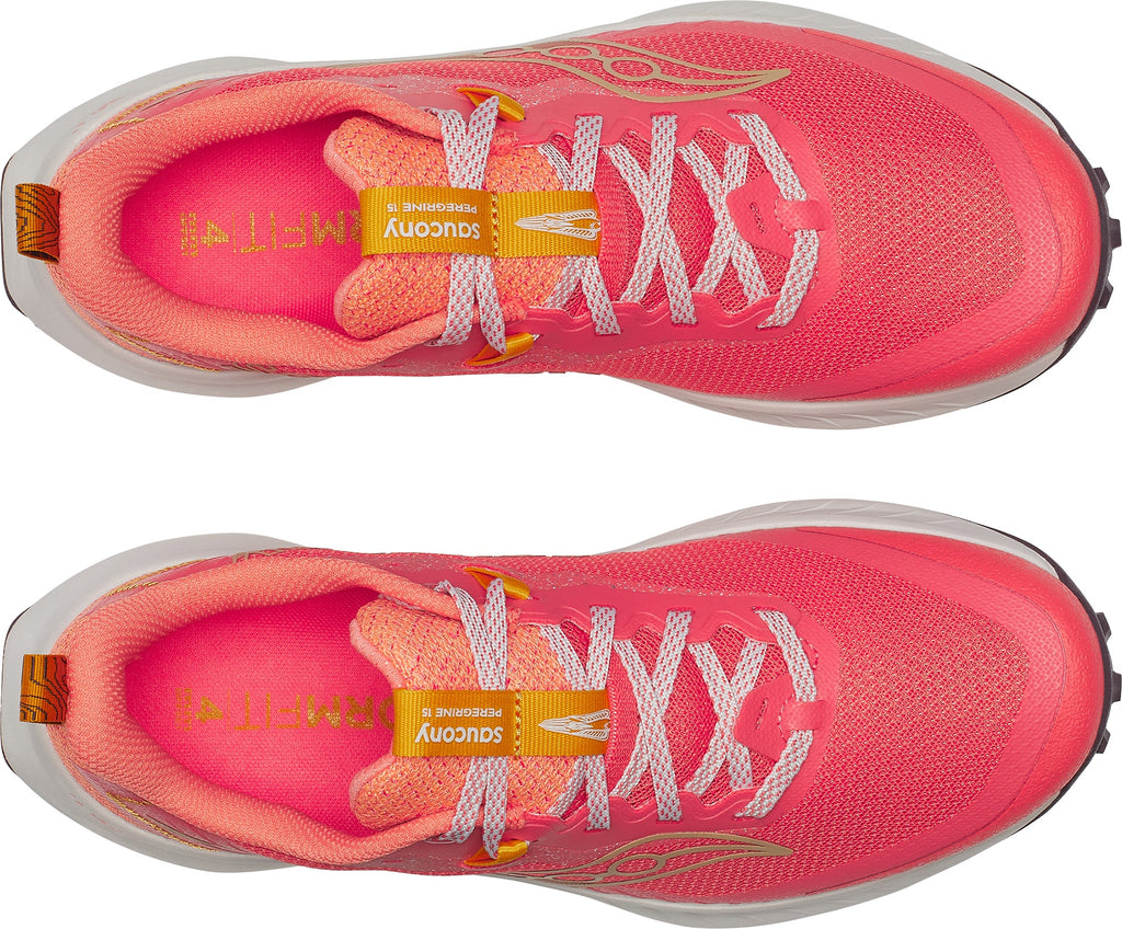 Saucony Peregrine 15 Womens Trail Running Shoes - Pink