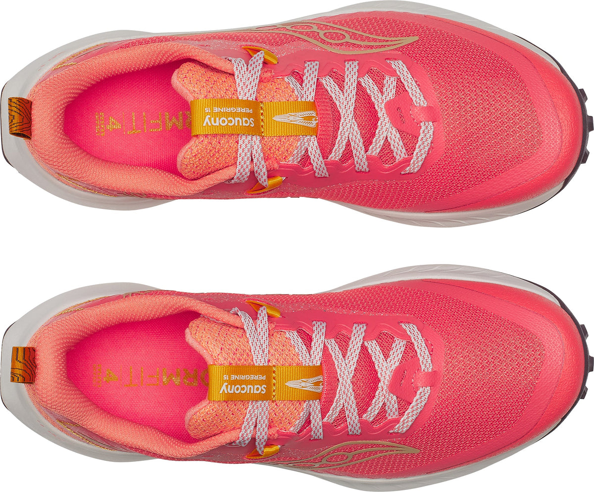 Saucony Peregrine 15 Womens Trail Running Shoes - Pink