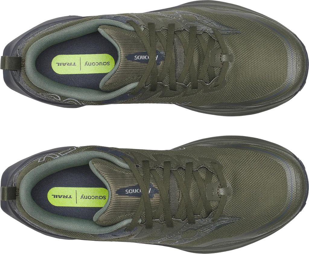 Saucony Peregrine 16 GORE-TEX Mens Trail Running Shoes - Green