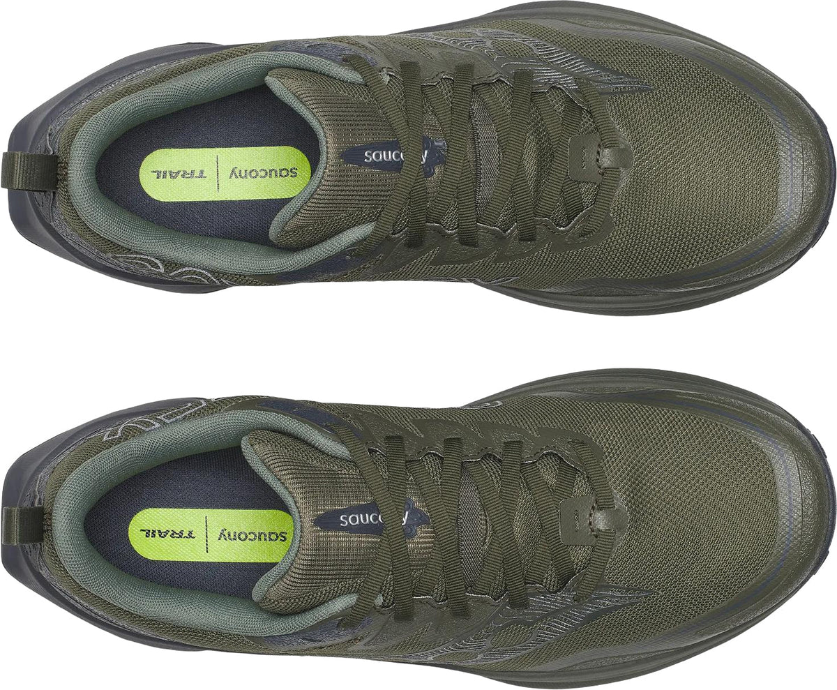 Saucony Peregrine 16 GORE-TEX Mens Trail Running Shoes - Green