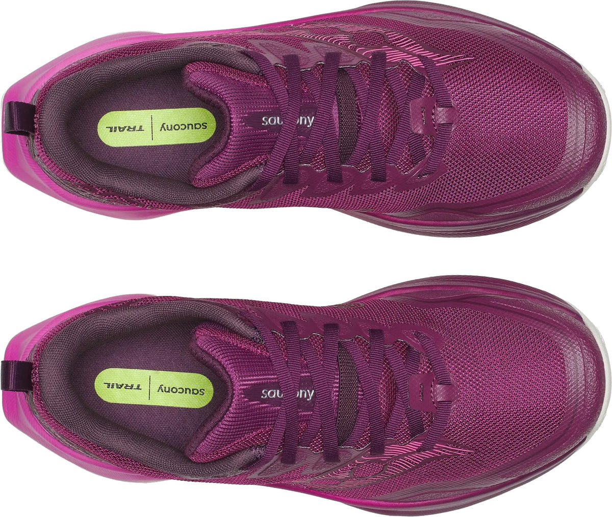 Saucony Peregrine 16 Womens Trail Running Shoes - Purple