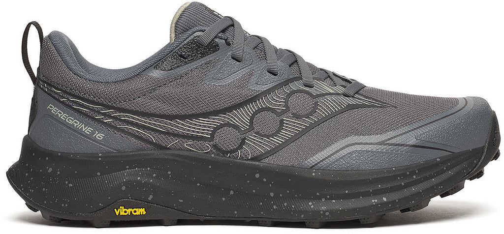 Saucony Peregrine 16 Mens Trail Running Shoes - Grey