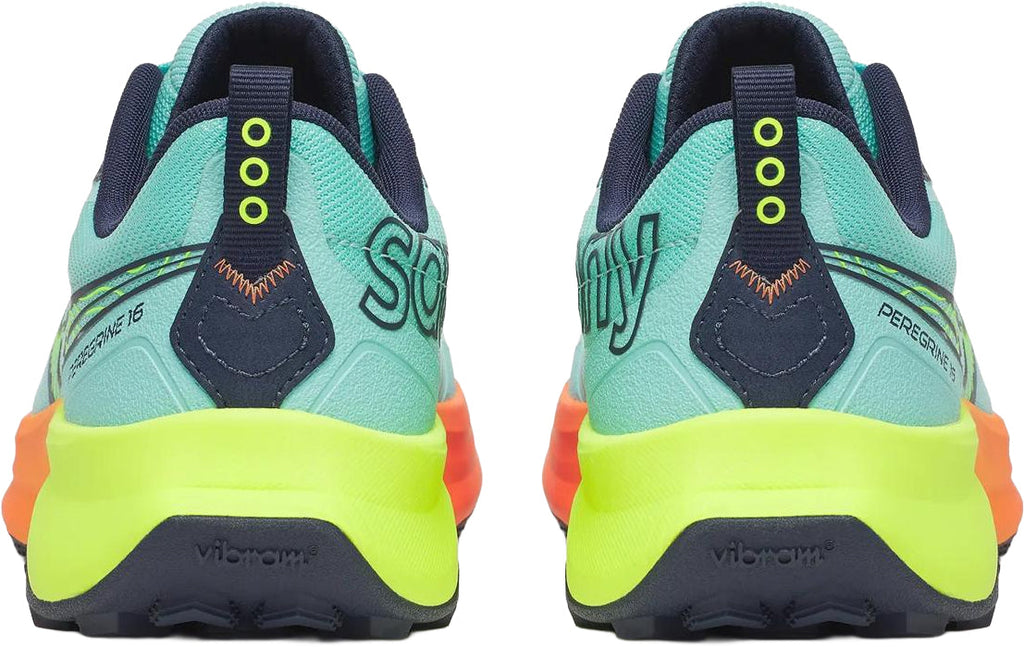Saucony Peregrine 16 Mens Trail Running Shoes - Green