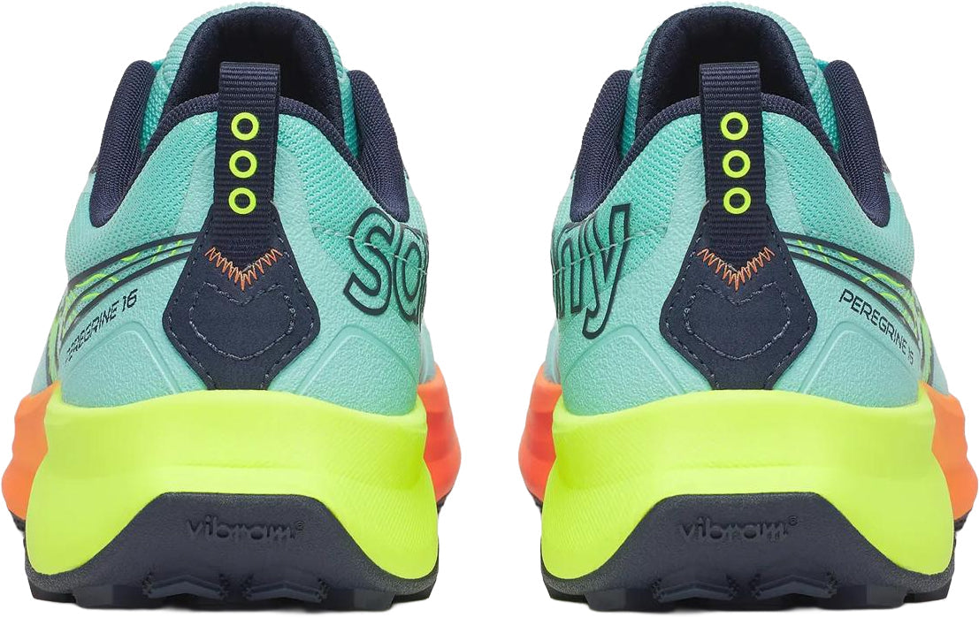 Saucony Peregrine 16 Mens Trail Running Shoes - Green