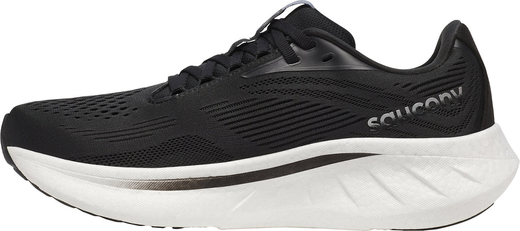 Saucony Ride 18 Womens Running Shoes - Black