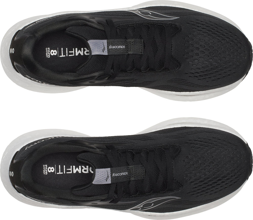 Saucony Ride 18 Womens Running Shoes - Black