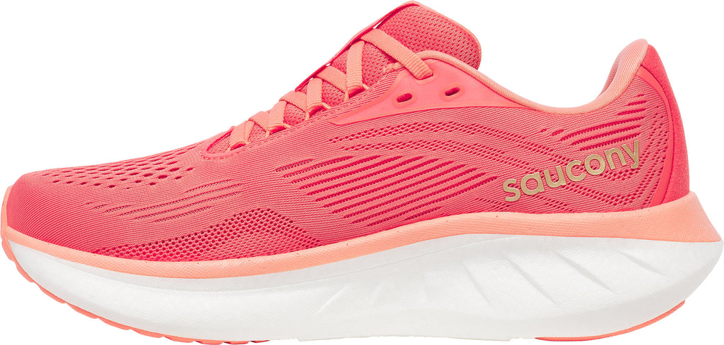 Saucony Ride 18 Womens Running Shoes - Pink